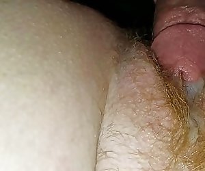 Pushing Creampie into Wife