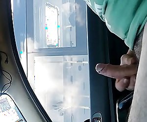 flash my cock for cute girl on bus
